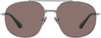 Prada Eyewear PR 51YS pilot-frame sunglasses