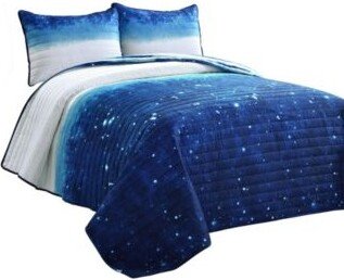Make A Wish Space Star Ombre Quilt Collection