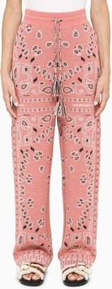 Icon jacquard trousers