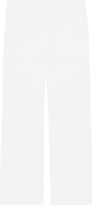 Clean Terena C Linen Wide-Leg Crop Pants