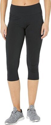 Mountain Stretch Capris (Black) Women's Clothing