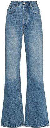 Rabanne High-Rise Wide-Leg Jeans