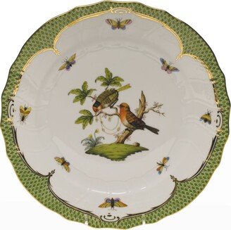 Rothschild Bird Green Motif 10 Dinner Plate