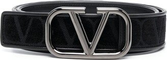 VLogo Signature buckle belt-AA