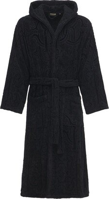 Araldico cotton bathrobe