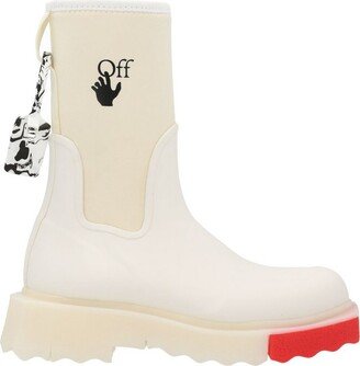 Logo Printed Rain Boots