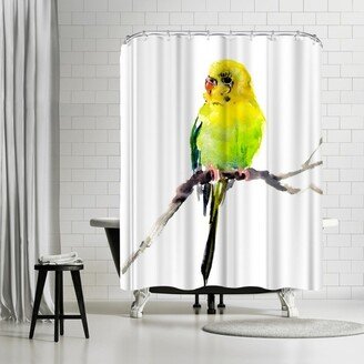 71 x 74 Shower Curtain, Lovebird 4 by Suren Nersisyan