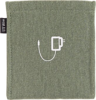 ut wire Charger Accessory Pocket Sage Green