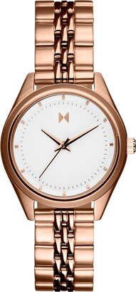 Women's Rise Mini Rose Gold-Tone Bracelet Watch 30mm