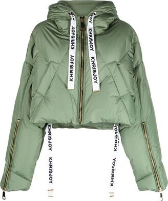 Hooded Cropped Padded Jacket