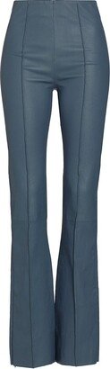 Stretch Leather Pants-AB