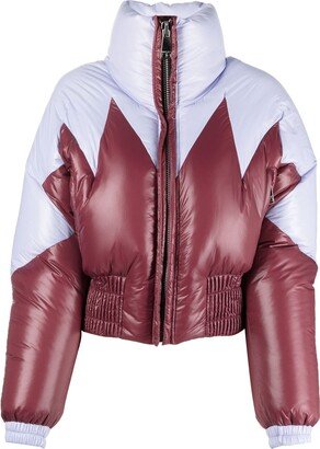 Two-Tone Padded Jacket-AA