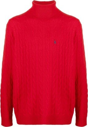 Wool-Cashmere Cable-Knit Jumper