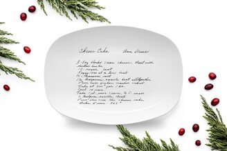 Handwritten Recipe Personalized Platter, Card, Handwriting Keepsake, Preservation