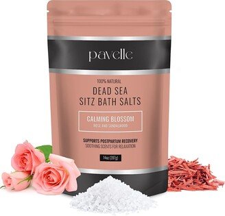 Pavelle Sitz Bath Salts, Dead Sea Salt Bath Soak, Calming Blossom