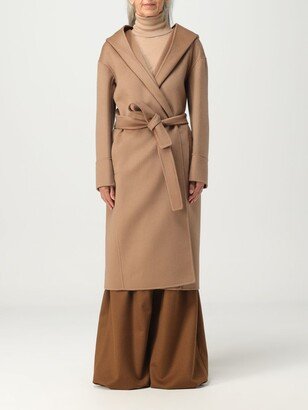 coat in wool and cashmere