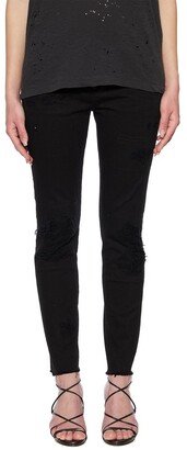 Distressed Skinny Jeans-BB