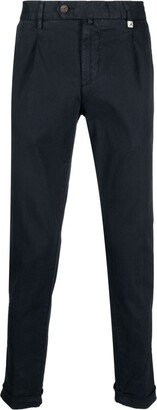 Logo-Tag Tapered-Leg Trousers