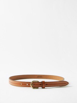 Kane Studded Leather Belt