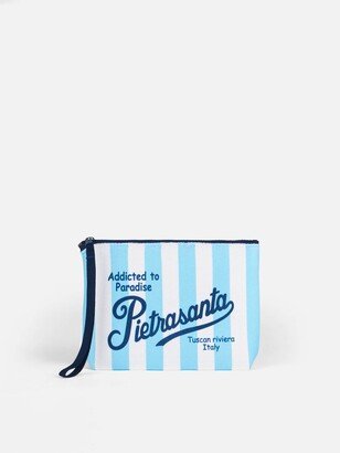 Aline Terry Pochette With Pietrasanta Print