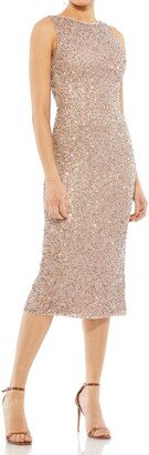 Sequin Sleeveless Cocktail Dress