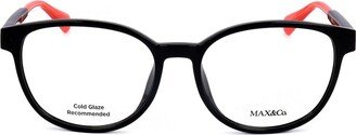 Max&co. Square Frame Glasses-AB