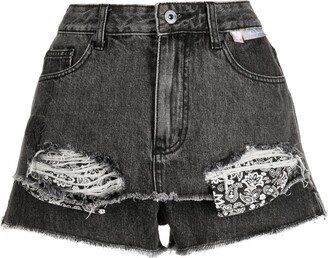 Musium Div. Distressed Denim Shorts