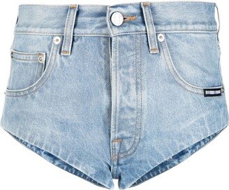 Logo-Patch Denim Shorts-AG