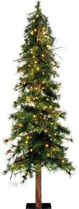 6' Mixed Country Alpine Artificial Christmas Tree