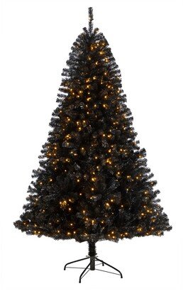 Artificial Christmas Tree with 500 Clear Led Lights and 1428 Tips, 7'