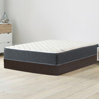 Onetan Mattress and Box Spring Set, 10-Inch Memory Foam Medium Tight Top Hybrid Mattress and 5 Wood Simple Assembly Box Spring