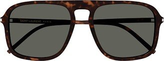 Square Frame Sunglasses-BN