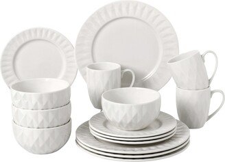 16 Piece Service for 4 Dinnerware Set