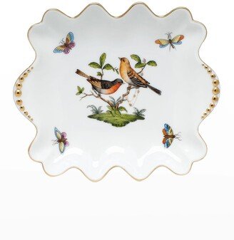 Rothschild Bird Small Dish with Pearly Handles