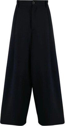 Andy Pleated Wide-Leg Trousers-AA