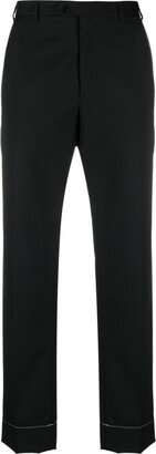 Tailored Straight-Leg Trousers-AS