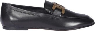 Kate Logo Plaque Loafers-AB