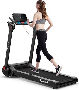 2.25HP Folding Electric Motorized Treadmill With Speaker