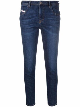 Slim-Cut Denim Jeans-AB