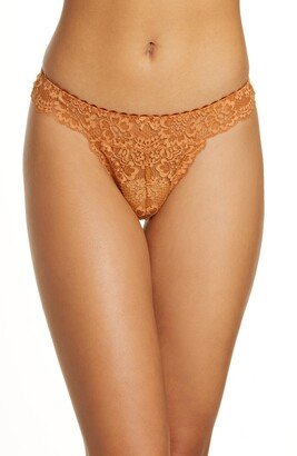 Floral Lace Thong-AA