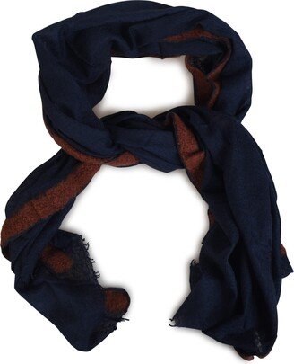 Mirror in the Sky Semi-fringed Scarf-AA