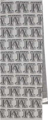 All-Over Logo Jacquard Scarf