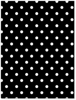 Journals: Dotty - White On Black Journal, Black