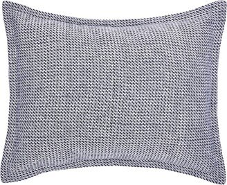 carol & frank Langford Indigo Standard Sham