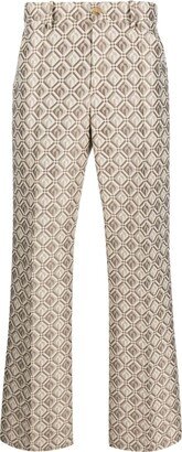 Moon Diamant straight-leg trousers