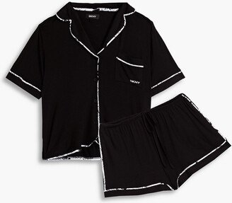 DKNY Sleepwear Stretch-jersey pajama set