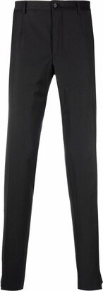 Side-Stripe Straight-Leg Trousers-AD