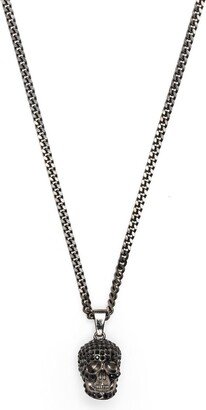 Pave Skull necklace