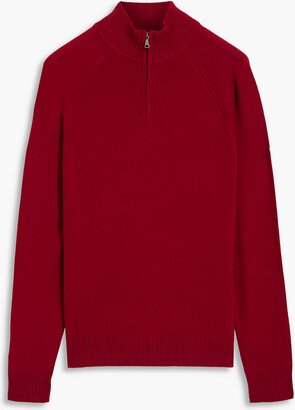 Cashmere half-zip sweater-AD