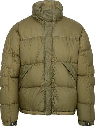 Long Sleeved Quilted Padded Jacket-AA